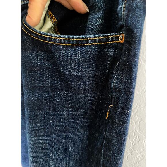 Lucky Brand Men's 221 Original Straight Dark Wash Classic Stretch Size 36 X 32 - Picture 5 of 8
